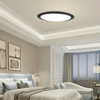 

Ultra-Thin LED Ceiling Lamp 18w/24w/36w Optional Office Household Round Work Lamp Voltage 220V Floodlight With Remote Control