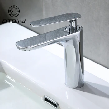 

Standing lifting copper single handle hole cold and hot basin faucet kitchen hotel household bathroom washbasin table faucet