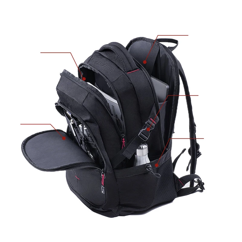 Xiaomi UREVO 25L Многофункциональный рюкзак 4 уровня Водонепроницаемый несколько отсек для хранения рюкзак для путешествий работы