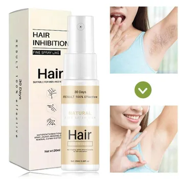 

20ml Painless Hair Removal Spray Liquid Hair Removal Sprayer Inhibit Hair Growth Repair Nourish Pores Shrink Repair Liquid