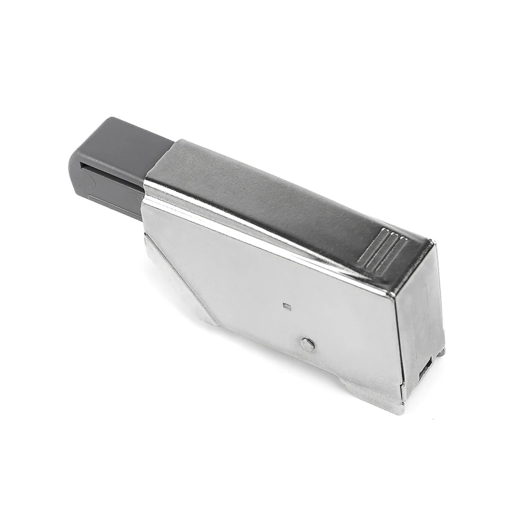 

Straight Arm Full Overlay Hinge for Doors Nickel Finish Automatically Adjust Stainless Steel JA55