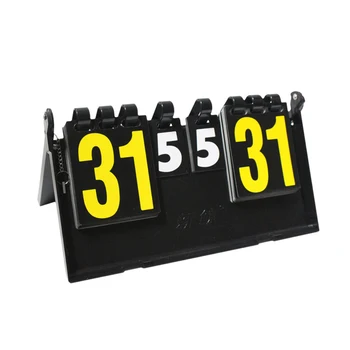 

Football Basketball Volleyball Scoreboard 4 Digit Soccer Baseball Sport Competition Score Board Handball Match Equipment