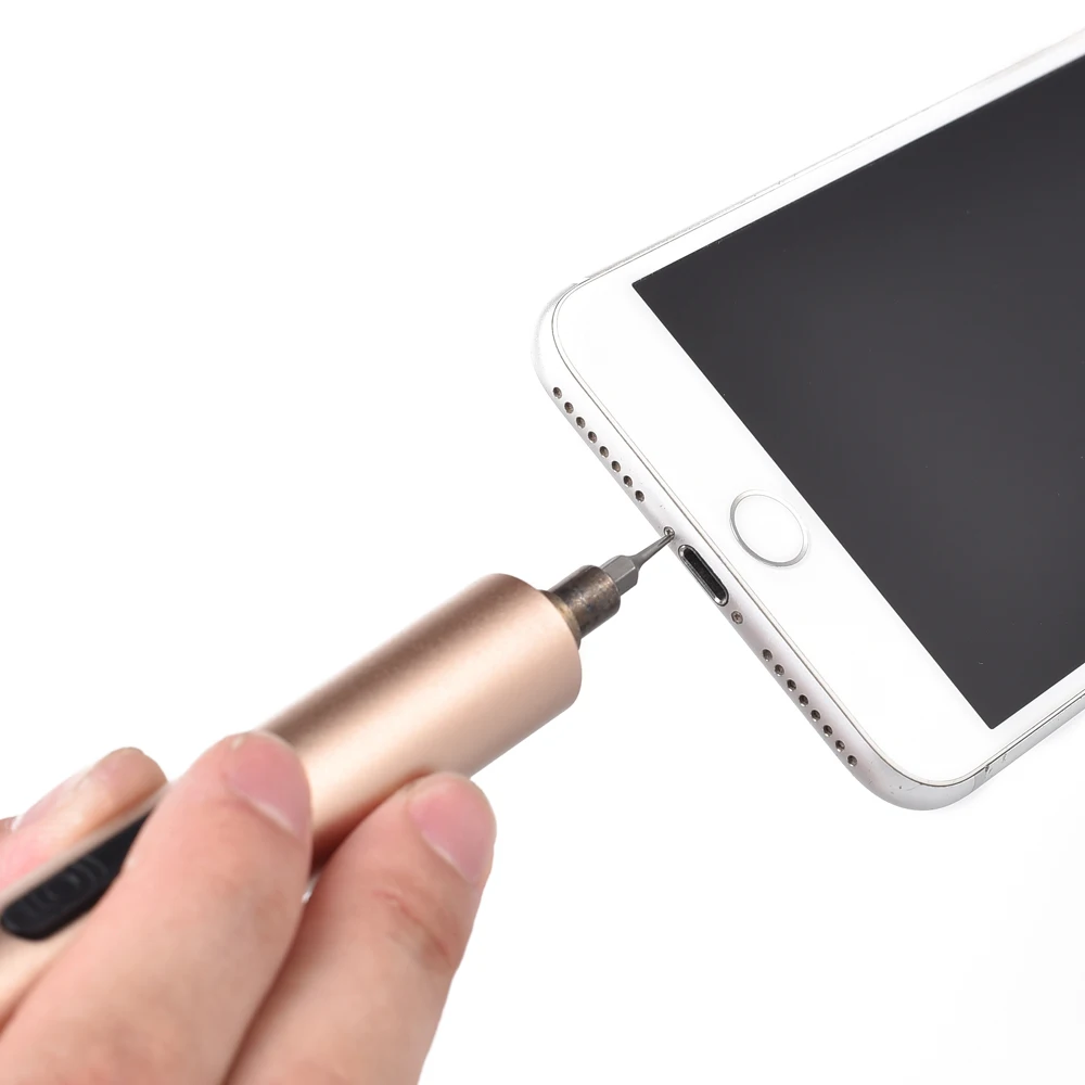 Мини Портативный USB Перезаряжаемый Электрический высокой точности отвертка для мобильный телефон, ноутбук инструмент для домашнего обслуживания