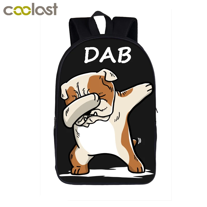 Рюкзак Dab для подростков женщин и мужчин школьный ранец щенков Сиба ину/немецкой