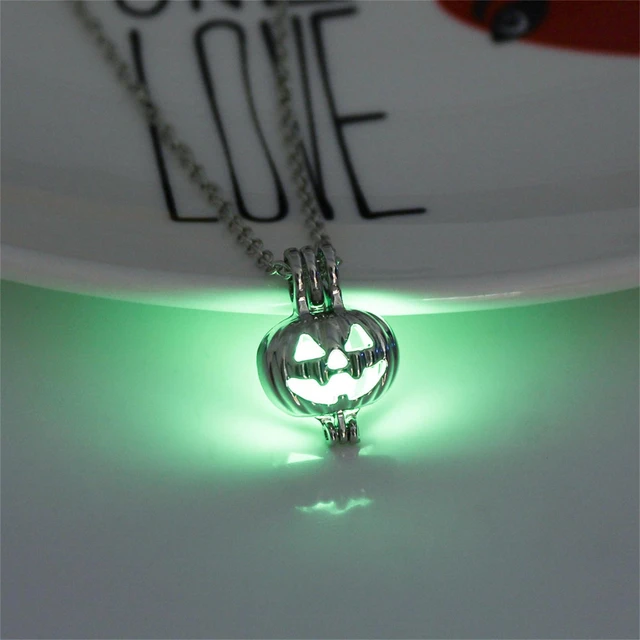 Shellhard Unisex Luminous Necklaces Vintage Glow In The Dark Pendant Locket  Love Heart Necklace For Women Jewelry Accessories - Necklace - AliExpress