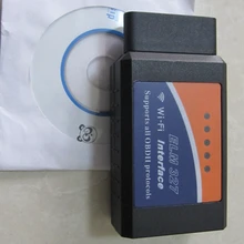 Elm327 wifi v2.1 para ios android torque obd2 scanner leitor de código digitalização obdii