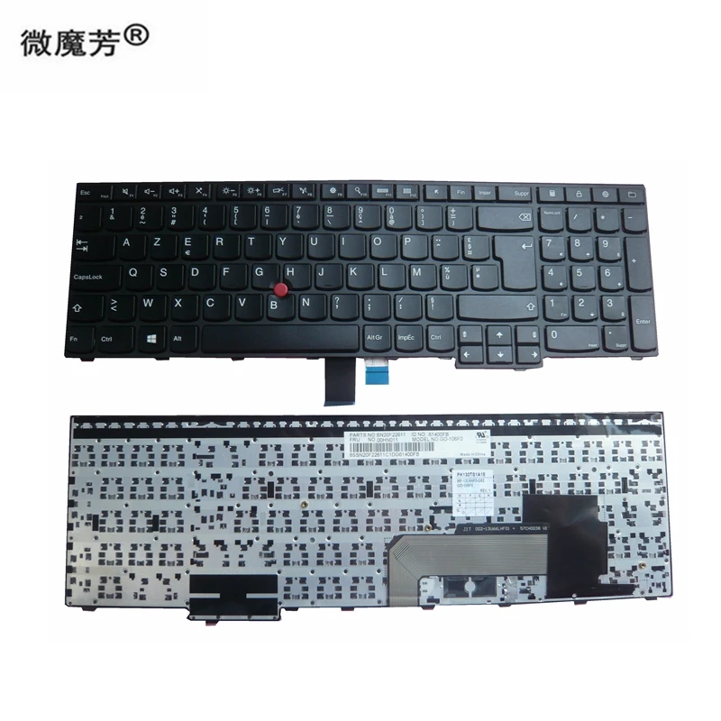 France для LENOVO новая клавиатура e550 e550c e555 e555c e560 e560p e565 sn20f22485 00hn085 00hn085 nsk-z50st FR ноутбук клавиатура