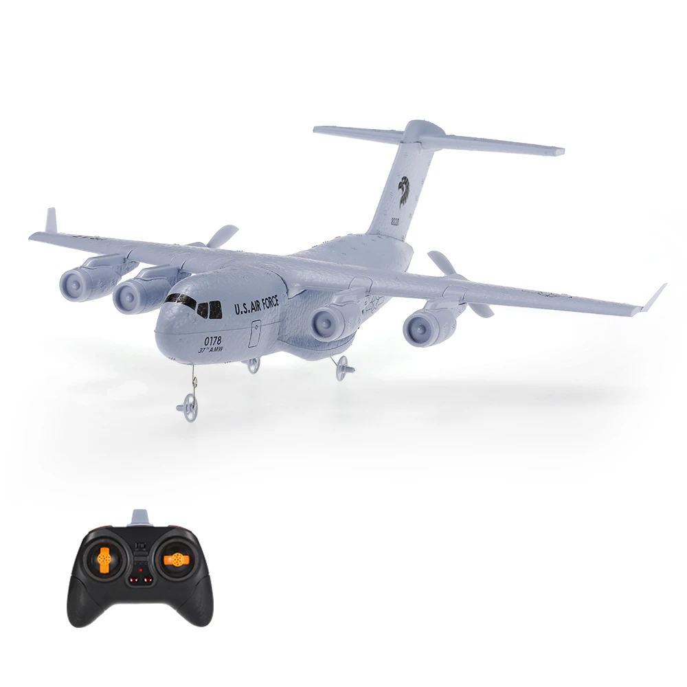 

C-17 RC Airplane 373mm Wingspan 2.4GHz 2CH Transport Aircraft EPP with Gyro RTF RC Fixed-Wing