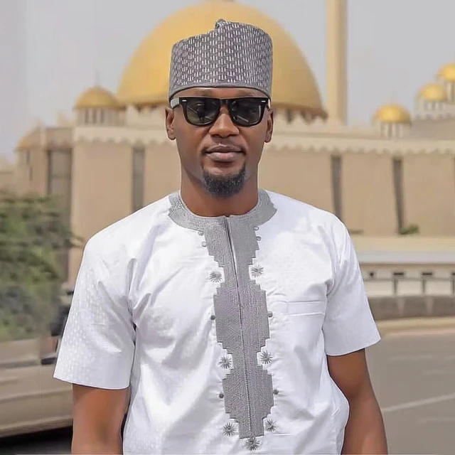 Tunji Embroidered Dashiki Shirt