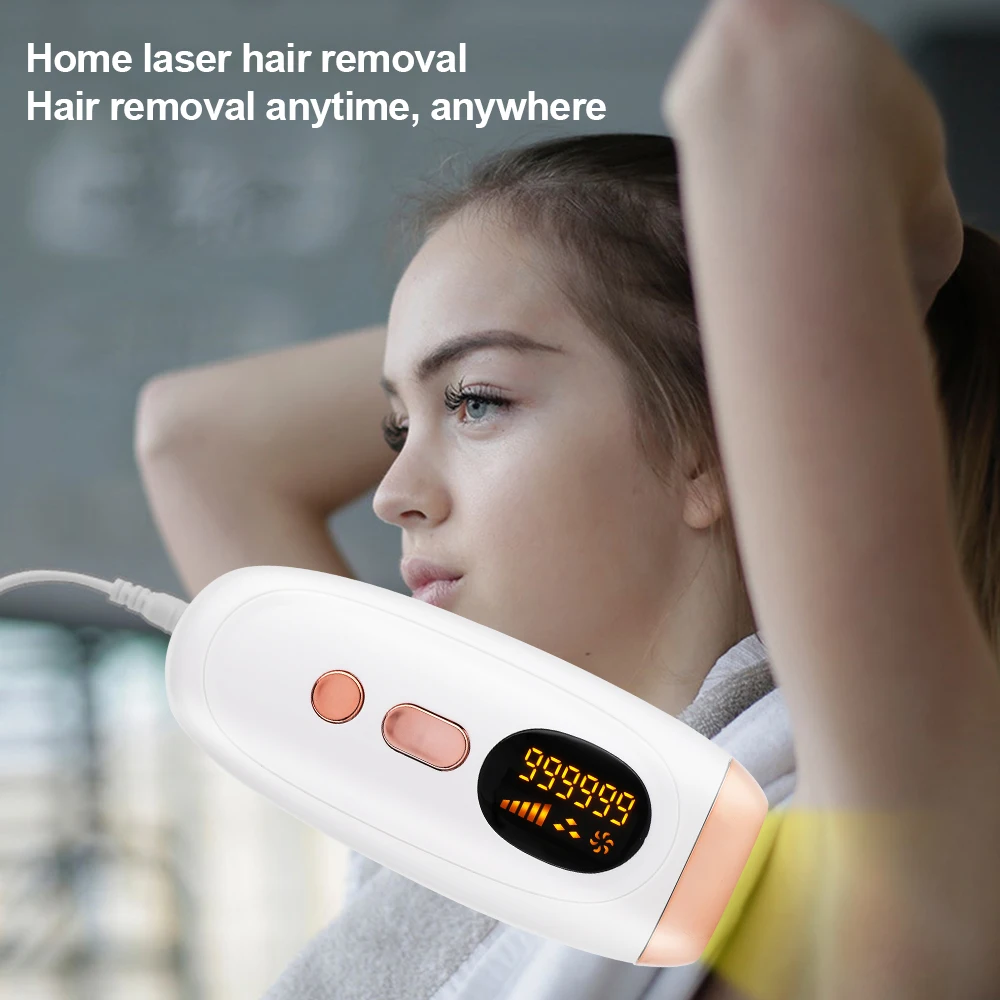 

999999 Times Home Laser Epilator For Women 2020 New IPL Photoepilator Hair Removal 5 Levels Adjustable Depilador Laser Epilator