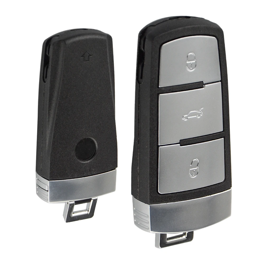 OKEYTECH REMOTE CAR KEY 3/4 BUTTONS ASK 315/433MHZ ID48 FOR VW FOR VOLKSWAGEN PASSAT 2006-2015 FOR CC NBG009066T 3C0 959 752 BA