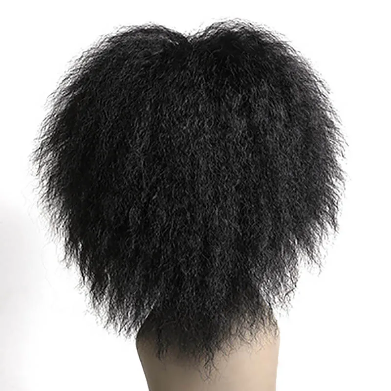 WEILAI 6 дюймов 120 г/шт. вьющиеся пушистые кудрявые парики синтетические термостойкие косплей парик для женщин