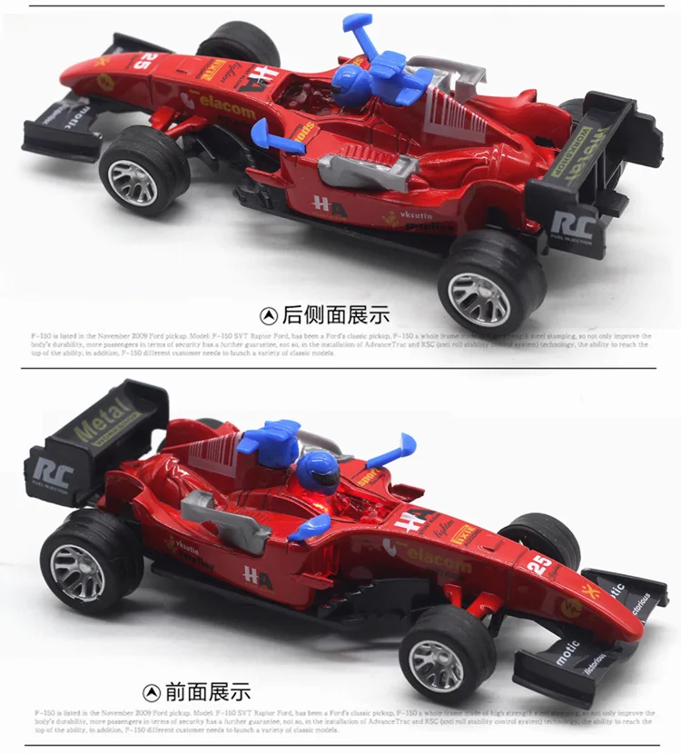 1: 32 сплав F1 формула гоночный автомобиль воин звук-и-светильник Модель автомобиля Модель игрушки стиль Горячая Распродажа