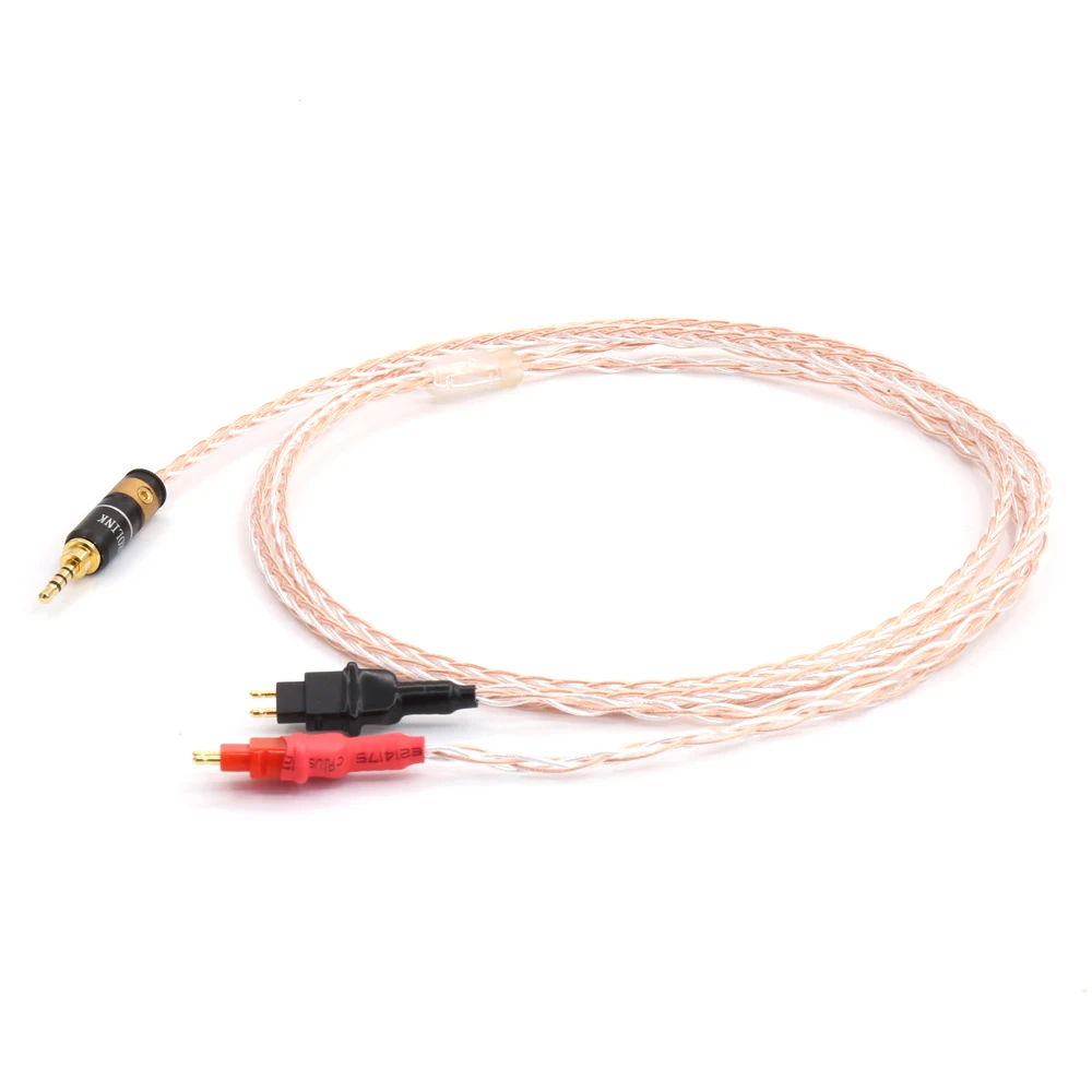 2 5MM 6N OCC Upgraded Headphone Cable For HD600 HD650 HD525 HD545 HD565 HD580 Earphone Replacement Cable