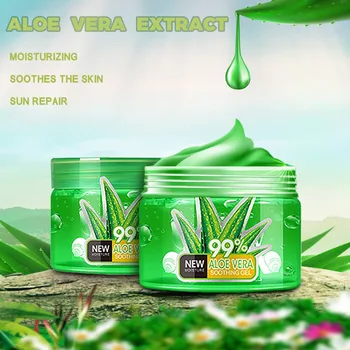 

Natural Aloe Vera Gel Remove Acne Plants Base Primer Sun Repair Smoothing Moisturizing Skin Care Face DIY Cream Make up#30