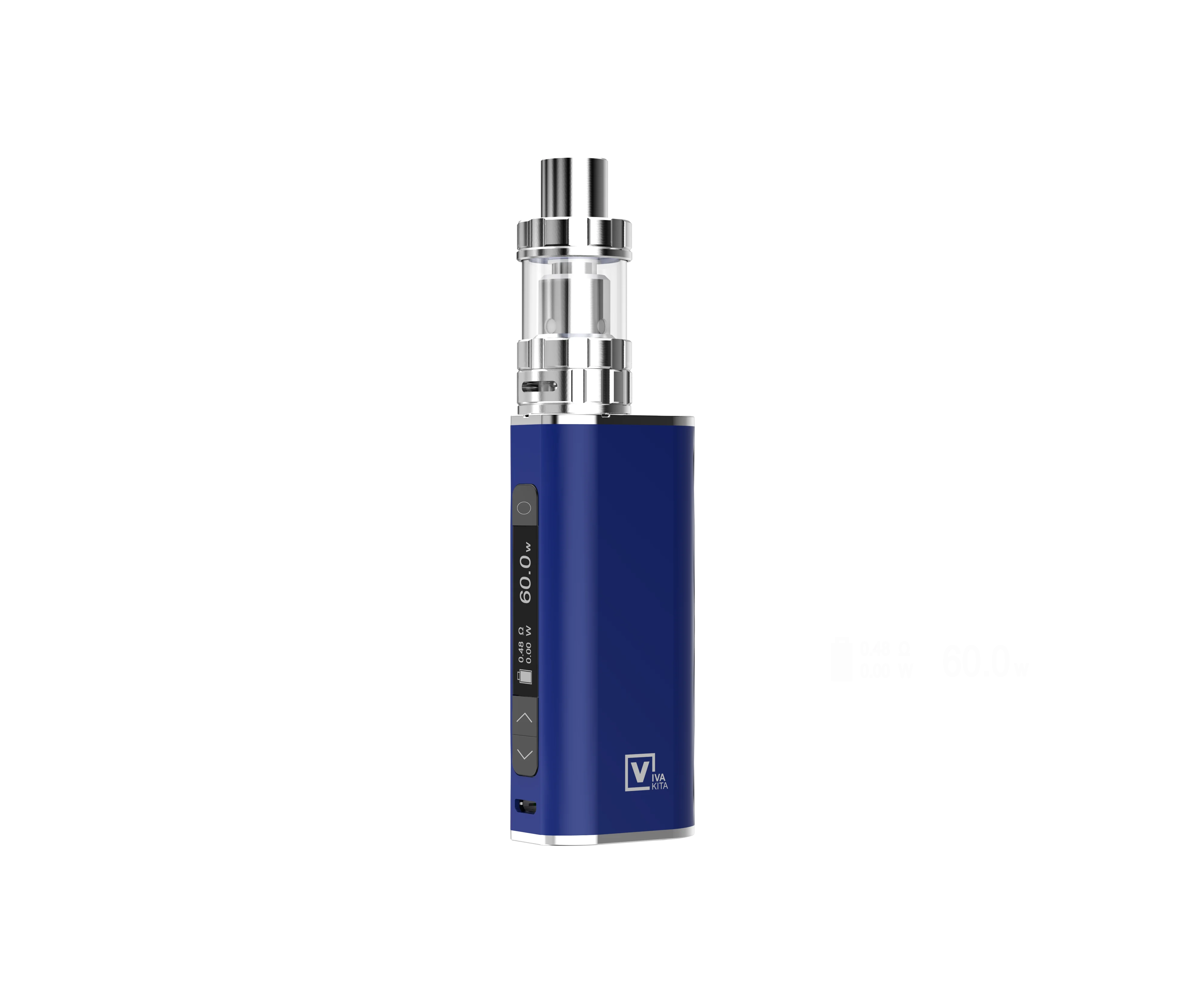 Move60 TC Blue 【Специальная цена и дополнительный подарок 】Vaptio Vape Kit MOVE 60 TC Series 60W Bulit up 2100mAh коробка Vape Mod 2,0 мл бак электронная сигарета - Цвет: Move60 TC Blue