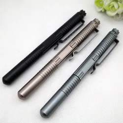 Nouveau stylo tactique Portable d'auto défense, fournitures d'armes de Protection, outil de sauvetage en aluminium d'aviation, stylo d'auto Protection 