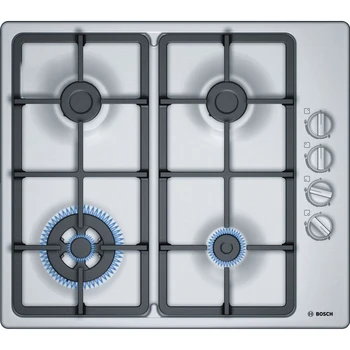 

Hob Bosch pbh6c5b95r, independent, stainless steel