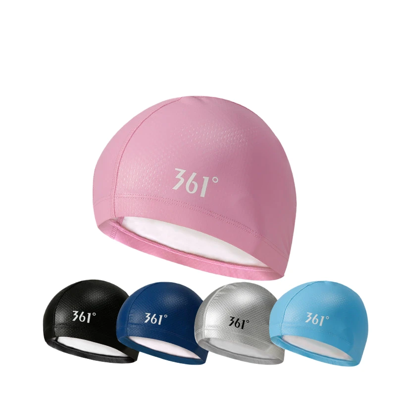 女性用プールキャップ 耳付きロングヘア 防水 Pu 10代用帽子 快適 大人用 水泳用ヘッドギア トレンド361 Swimming Caps Aliexpress