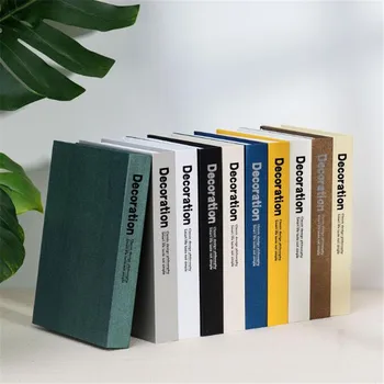 

Fake Book Ornaments Simple Modern English Decoration Props Book Model Coffee Shop Hotel Study Soft-fitting Props Book Model