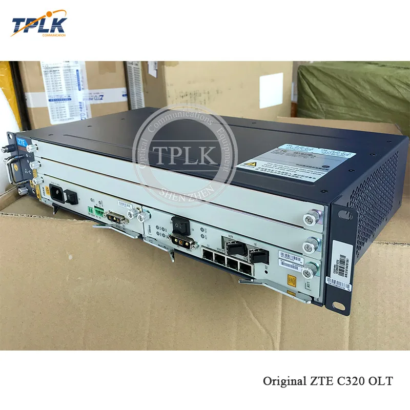 Хит! ZTE C320 поддерживает синхронный Ethernet и встроенный SFP OTDR GPON EPON OLT с 1 * 10GE SMXA/3 + PRAM (AC