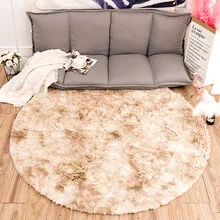 Плюшевый круглый ковер, для спальни, сетка, красный, для девочек, украшение комнаты, нордический ins компьютерный стул, круглый коврик для пола