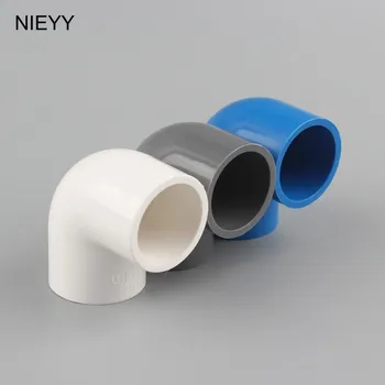 

3pc 25mm PVC Pipe Elbow Connector Plastic Water Pipe Fitting Connect 3/4'' PVC Tube 90 Degree Water Supply Pipe Joint For Garden