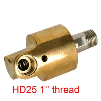 

HD25 DN25 1 inch rotating joint 360 rotary joint Water air oil swivel coupling Spray universal connector brass rotation union