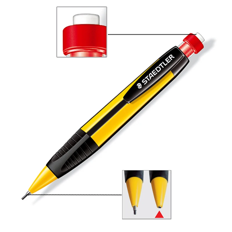 Yellow Body 771 Staedtler Mechanical Pencil 1.3 Mm 
