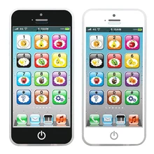 

Electric Russian Pretend Phones Kid Educational Cell Phone Toy Play & Learn