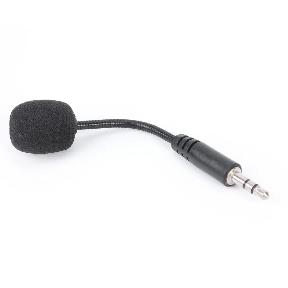 Mini micrófono Flexible con interfaz de 3,5mm para teléfono móvil, micrófono estéreo para PC y portátil, resistencia al ruido de baja impedancia
