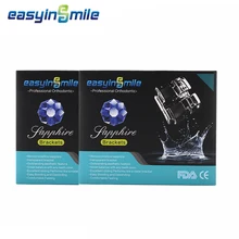 

Absolute Clear Sapphire Ceramic Ortho Bracket Braces MBT 345 022 With Hook 2PACK
