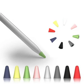

8pcs Tablet Pencil Penpoint Protector Pen Point Protective Silicone Cap Case Tablet Pencil Accessories