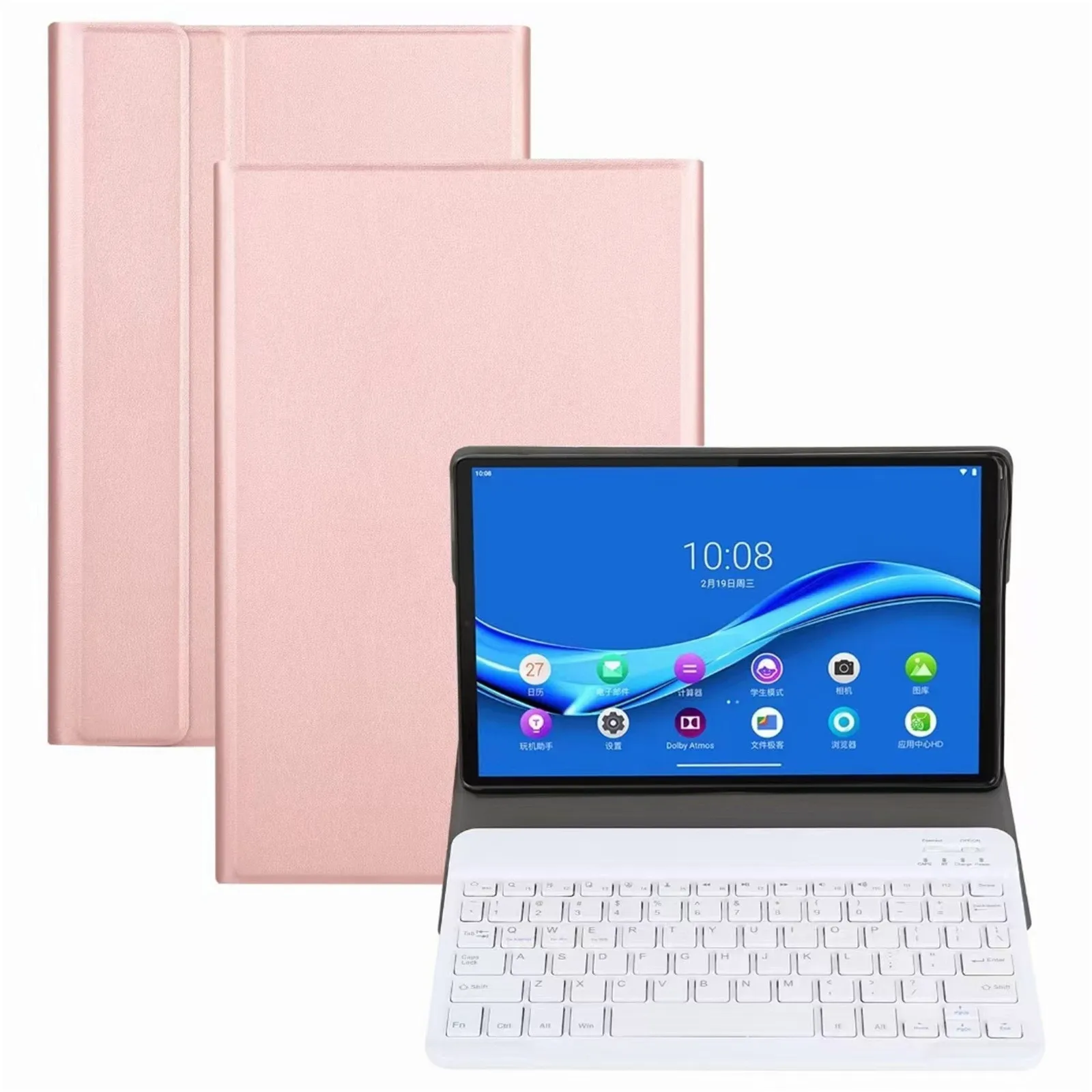 Для Lenovo Tab M10 FHD Plus 10 3 X606F/X606X кожаный планшет жесткий чехол и клавиатура игровые