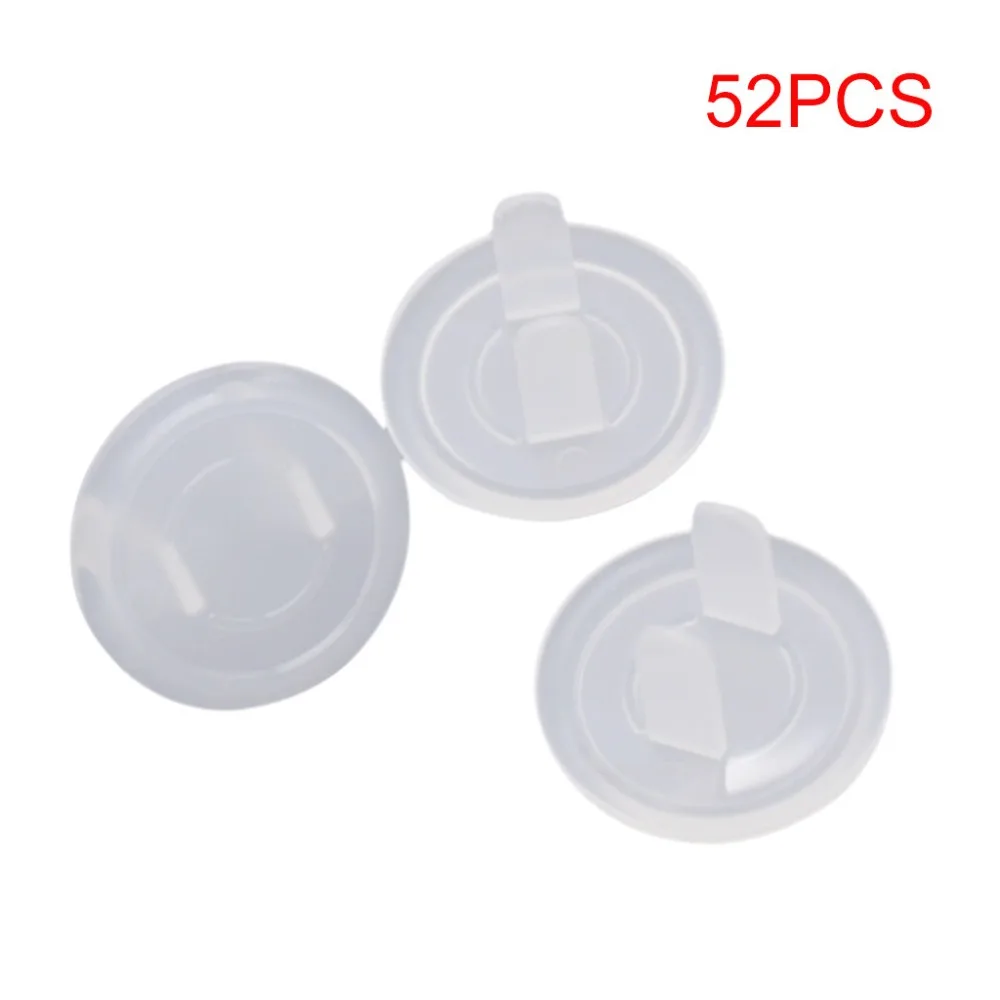 52 PCS  Baby Anti-touch Socket Cover Safety Outlet Plug Protector Covers Child Baby Proof Electric Shock Guard #4B07 (2)