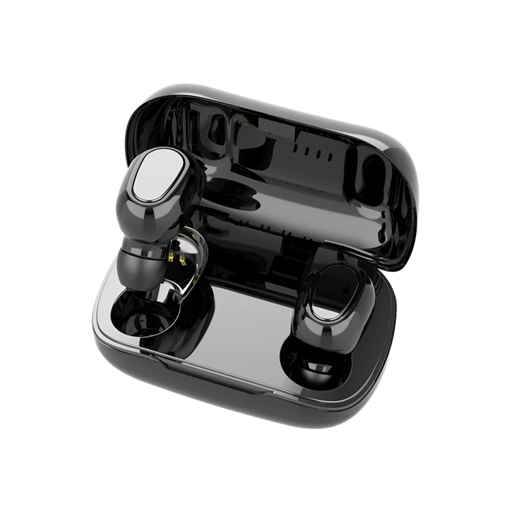 L21 TWS Wireless Earphones Bluetooth 5 0 Headphones Mini Stereo Earbuds Dual Call Sport Headset Bass Sound With Mic For Phone