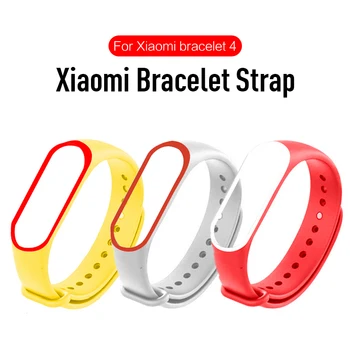 

2020 New Silicone Strap For Xiaomi Mi Band 4 Colorful Straps For Xiaomi Miband 4 Smart Bracelet Replacement Strap For Mi Band 4