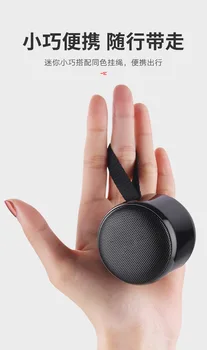 

2020 New Mini Portable Bluetooth Speaker Small Wireless Music Column Subwoofer USB Speakers for Phones with TF FM Radio