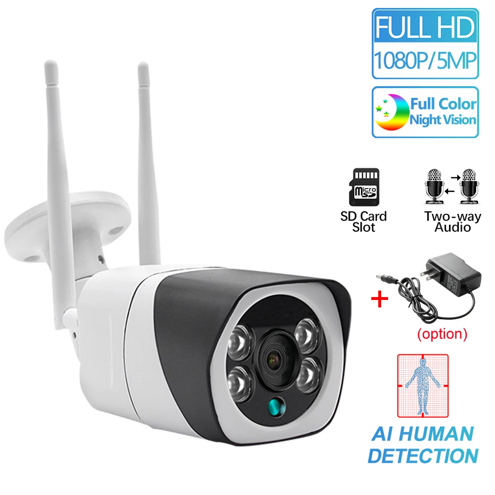 IP камера видеонаблюдения HD 5 МП Wi Fi 1080P|ip camera 1080p wireless|ip 1080pip |