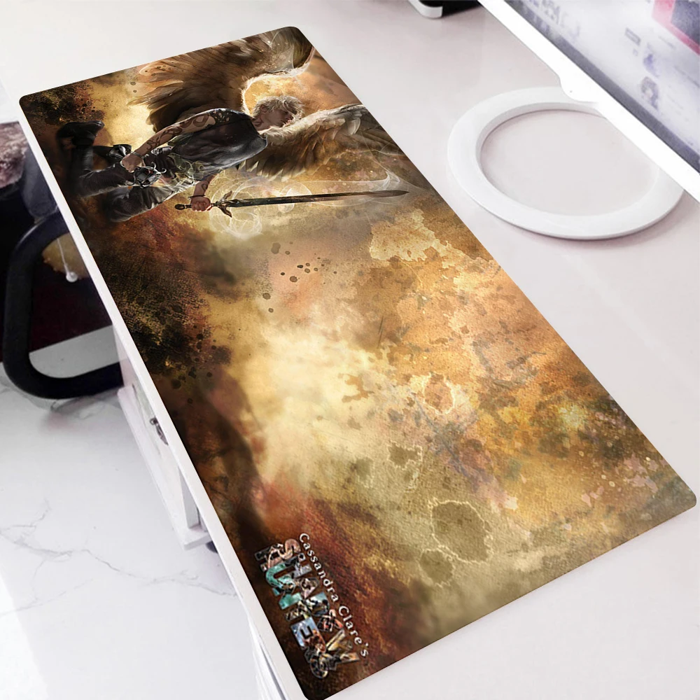 

Shadowhunters Mousepad Anime Mouse Pad Xxl Mause Pad Gamer Rug Pc Gaming Mat Mouse for Computer Office Keyboard Mice Deskpad