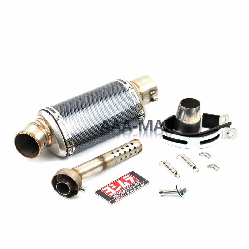 Мотоцикл для Yoshimura выхлопная труба, глушитель для KTM ATV GSXR250 Z750 Z800 Z1000 NINJA250 CBR CRF230 NC700