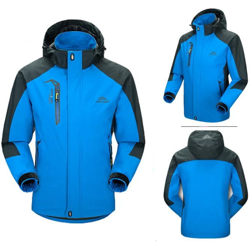 5XL куртка мужская водонепроницаемая с капюшоном дышащие мужские куртки и пальто весенне-осенняя верхняя одежда ветровка брендовая мужская