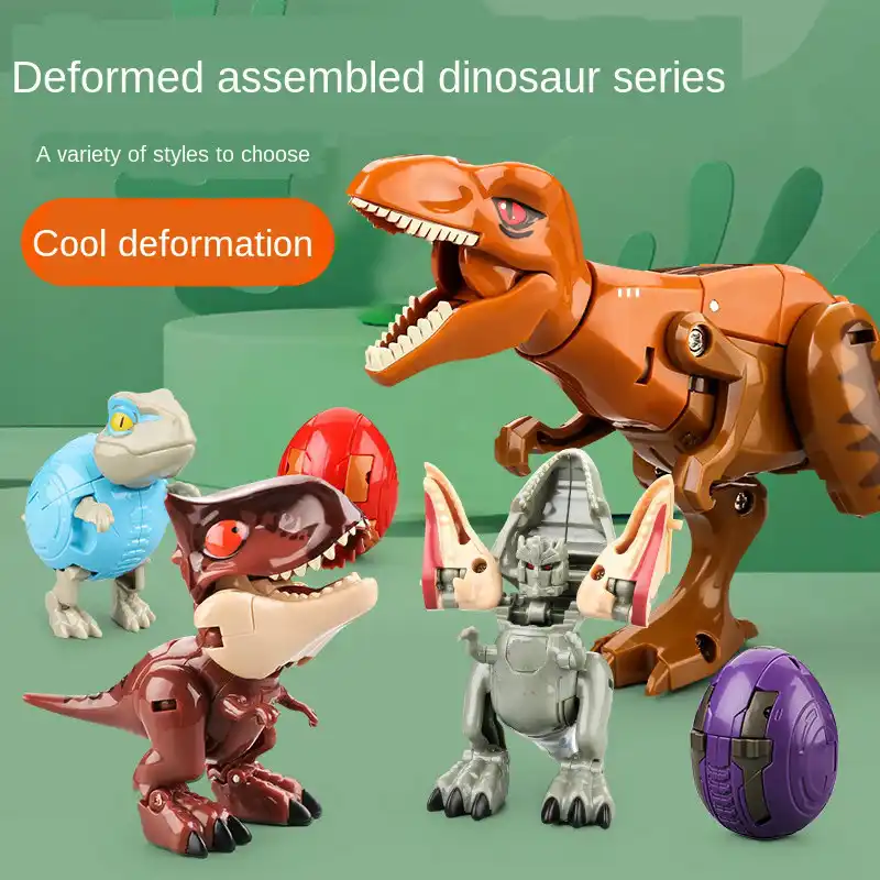 おもちゃ恐竜指アクションフィギュアかわいい恐竜ロボット変換ためクリスマスギフトおもちゃティラノサウルスレックス Null Aliexpress