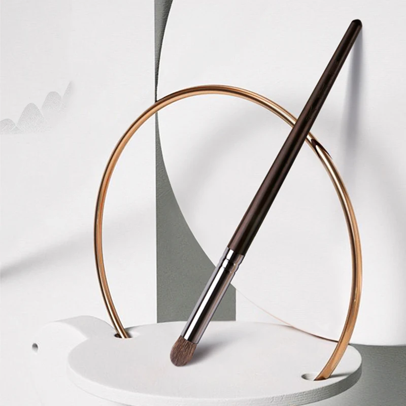 MyDestiny Кисть для макияжа-Ebony профессиональная высококачественная серия из натурального меха-серая кисть для смешивания волос в виде крыс и пони-косметический инструмент и ручка