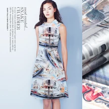 118 см широкий шелковый стрейч метр атласной ткани 19 мм цифровой струйный шелк ткань для платья спандекс ткань оптом шелковая ткань