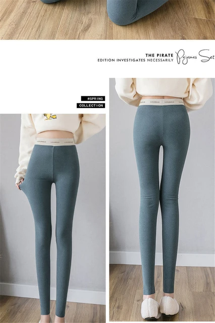 Winter Thick Stretch Leggings Women Print High Waist Trousers Plus Size Add  Velvet Skinny Pants Snow Wear Warm Cashmere Leggings - Leggings - AliExpress