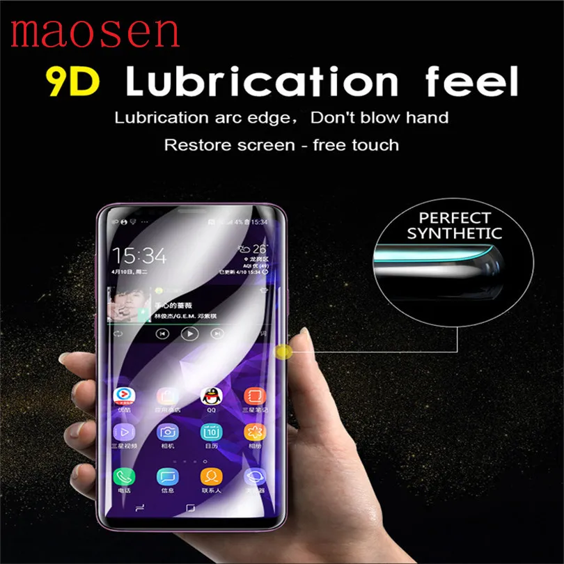 

9D Hydrogel Film For Samsung Galaxy S9 S8 Plus S10E S10 Plus S7 edge Screen Protector For Samsung Note 10Plus note 9 8 Soft Film