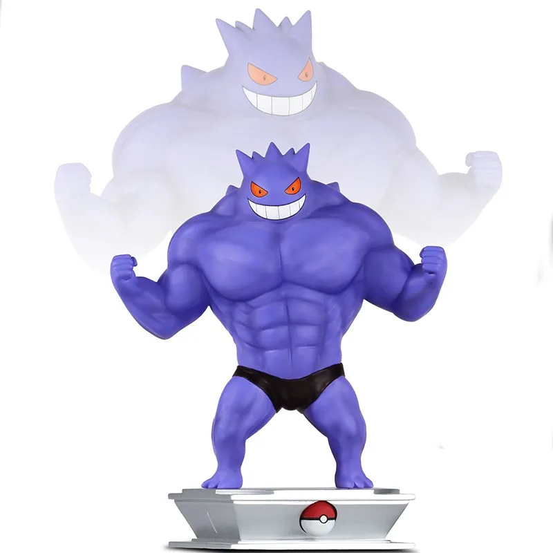 本物のポケモンフィギュアgk筋肉ピカチュウゼニガメpsyduckアクションフィギュアモデルボディービルおもちゃ筋肉ポケモンおかしいおもちゃモデル Aliexpress