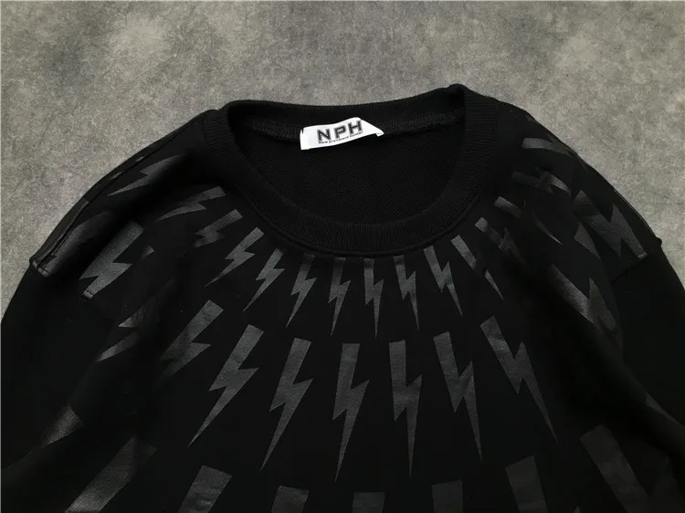 Новинка 19 роскошных высоких мужчин thunderbolt neil легкая кофта с капюшоном толстовки бархат хлопок Drake утолщаются флисовый пуловер# E10