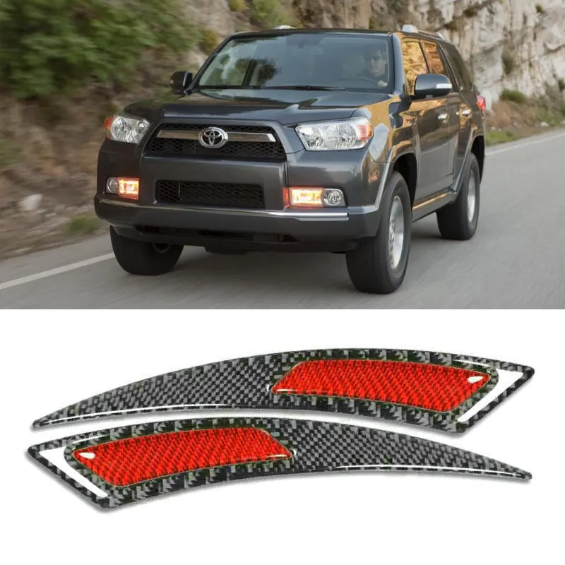 

Carbon Fiber Wheel Eyebrow Sticker For Toyota Verso chr gt86 mirai mr2 Yaris 4runner aygo